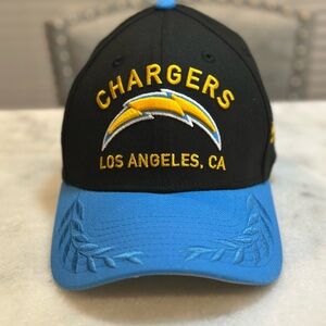 Los Angeles Chargers New Era 2025 Draft 39THIRTY Stretch Fit NFL Cap, Size M/L